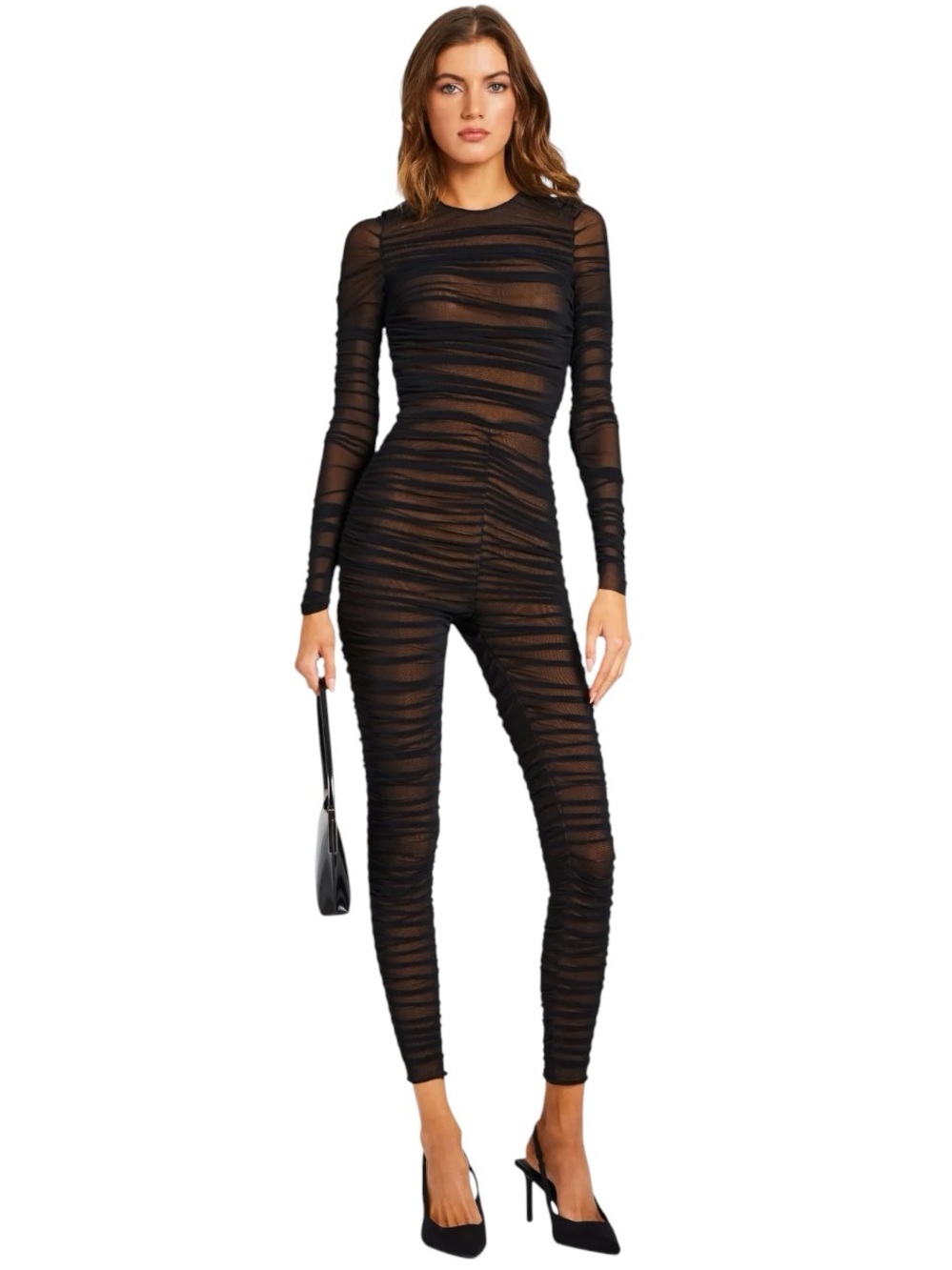Seroya Virgo Ruched Catsuit
